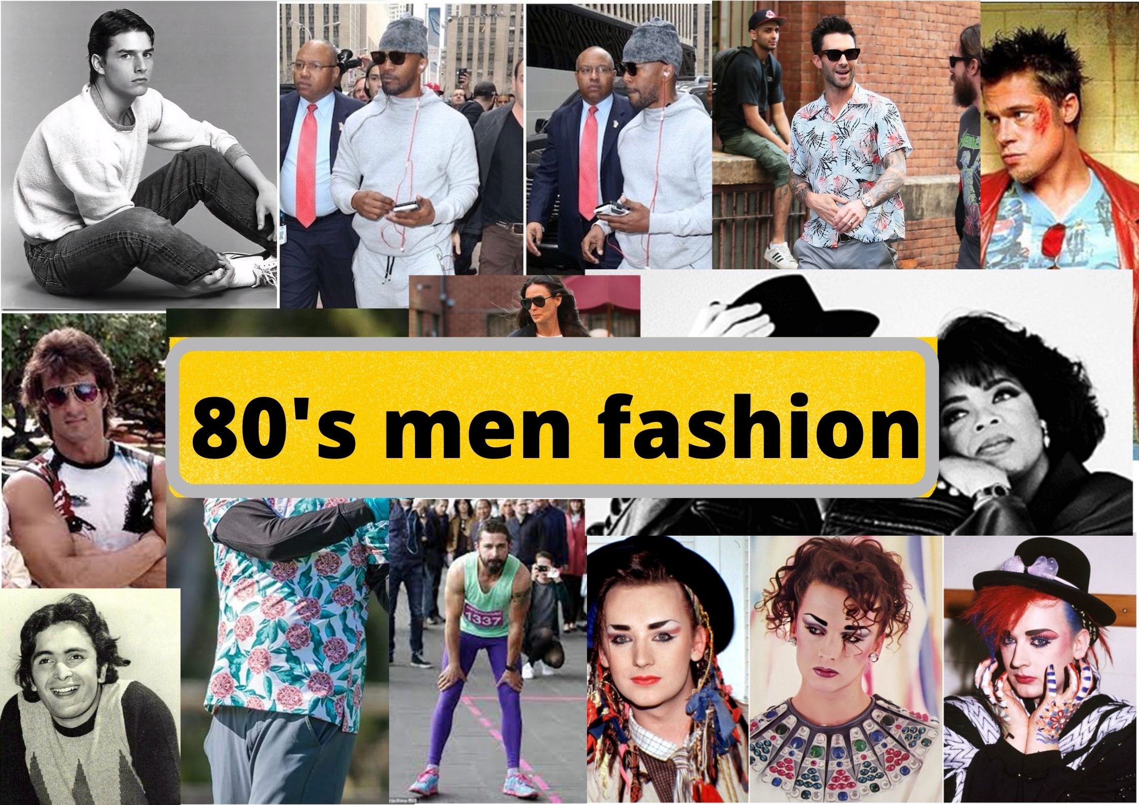 80s Men's Fashion