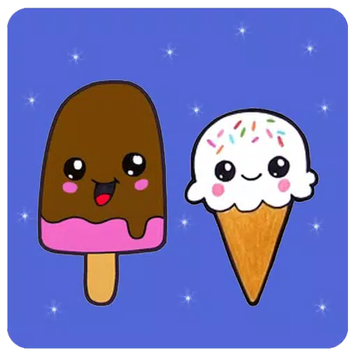 Cute ice Cream Drawing For Kids | Ice Cream Drawing For Kids